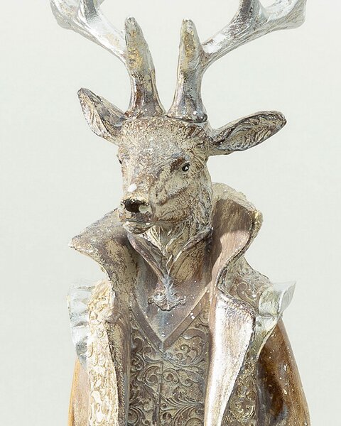 Dekoratívna figúrka Gentleman Deer 30x9x69 cm