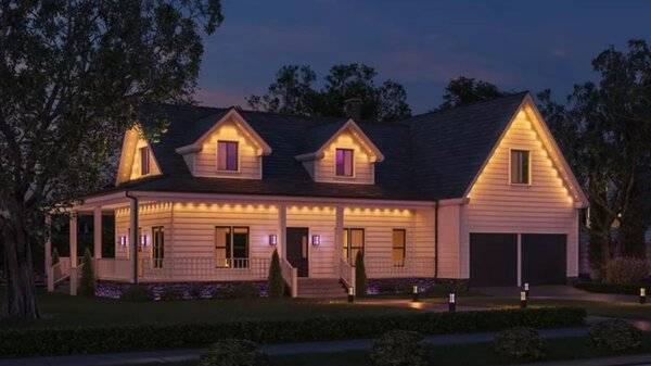 Vonkajšia svetelná reťaz LED 1000–20000K biela IP65 Philips HUE White and Color Ambiance Festavia gradient 8721103078506