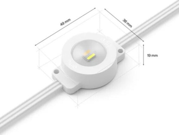 Vonkajšia svetelná reťaz LED 1000–20000K biela IP65 Philips HUE White and Color Ambiance Festavia gradient 8721103078506