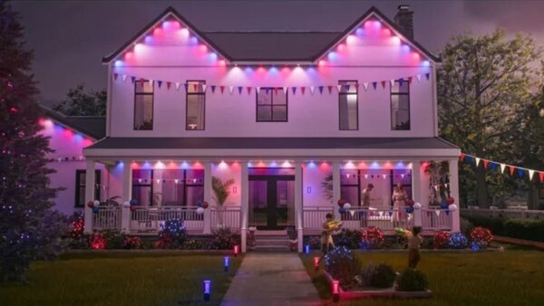 Vonkajšia svetelná reťaz LED 1000–20000K biela IP65 Philips HUE White and Color Ambiance Festavia gradient 8721103078506