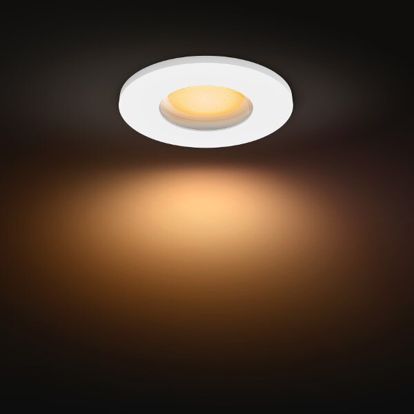 Zapustené svietidlo 1x GU10 2200–6500K biela IP44 Philips HUE White Ambiance Adore 8721103072962