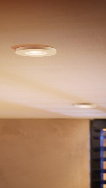 Zapustené svietidlo 1x GU10 2200–6500K biela IP44 Philips HUE White Ambiance Adore 8721103072962