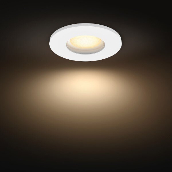 Zapustené svietidlo 1x GU10 2200–6500K biela IP44 Philips HUE White Ambiance Adore 8721103072962