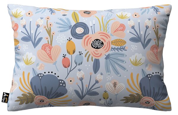 Karin - jednoduchá obliečka, 60x40cm farba produktu modrá látka vzorované