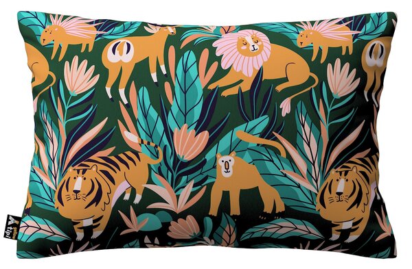Karin - jednoduchá obliečka, 60x40cm farba produktu oranžová látka vzorované