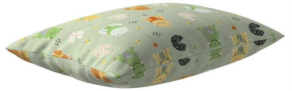 Karin - jednoduchá obliečka, 60x40cm farba produktu zelená látka vzorované