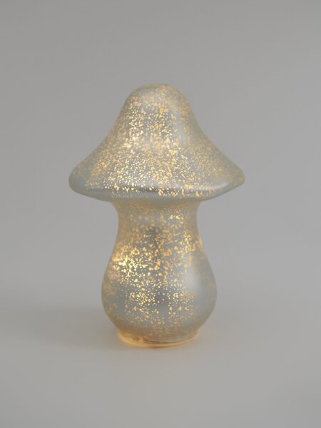 Sinsay - LED stolná lampa v tvare huby - strieborná
