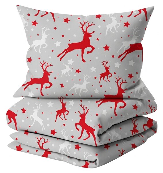 Obliečky z mikrovlákna SNOWDEER svetlosivé Rozmer obliečky: 70 x 80 cm | 140 x 200 cm