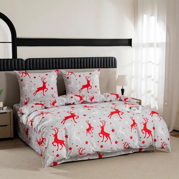 Obliečky z mikrovlákna SNOWDEER svetlosivé Rozmer obliečky: 70 x 80 cm | 140 x 200 cm