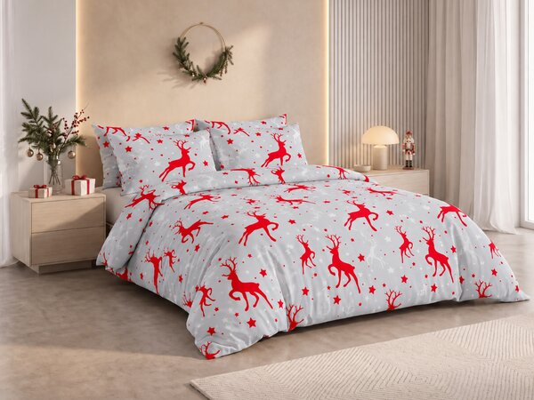Obliečky z mikrovlákna SNOWDEER svetlosivé Rozmer obliečky: 70 x 80 cm | 140 x 200 cm