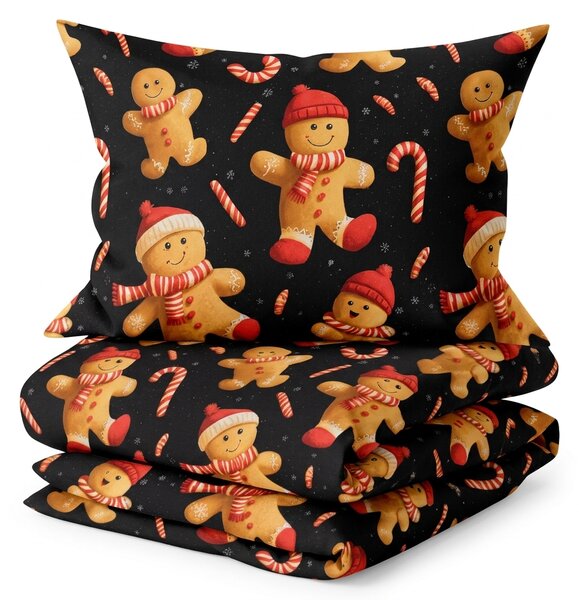Obliečky z mikrovlákna COOKIEMAS vzorované Rozmer obliečky: 70 x 80 cm | 140 x 200 cm