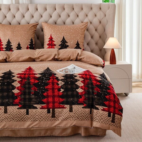 Obliečky z mikrovlákna WINTERPINE vzorované Rozmer obliečky: 70 x 80 cm | 140 x 200 cm