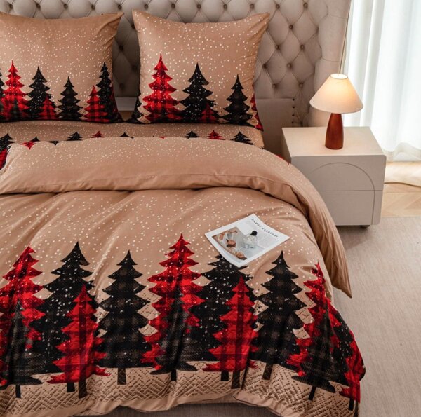 Obliečky z mikrovlákna WINTERPINE vzorované Rozmer obliečky: 70 x 80 cm | 140 x 200 cm