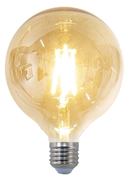 LED dizajnová žiarovka transparentná - 8 cm E27/4W - Clayre & Eef