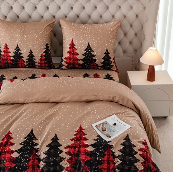 Obliečky z mikrovlákna WINTERPINE vzorované Rozmer obliečky: 70 x 80 cm | 140 x 200 cm
