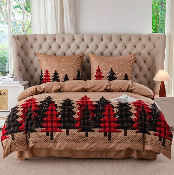 Obliečky z mikrovlákna WINTERPINE vzorované Rozmer obliečky: 70 x 80 cm | 140 x 200 cm