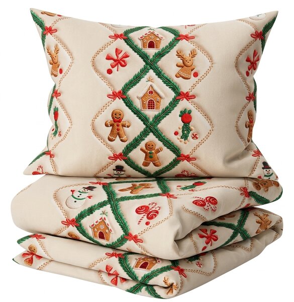 Obliečky z mikrovlákna GINGERHOLLY krémové Rozmer obliečky: 70 x 80 cm | 140 x 200 cm