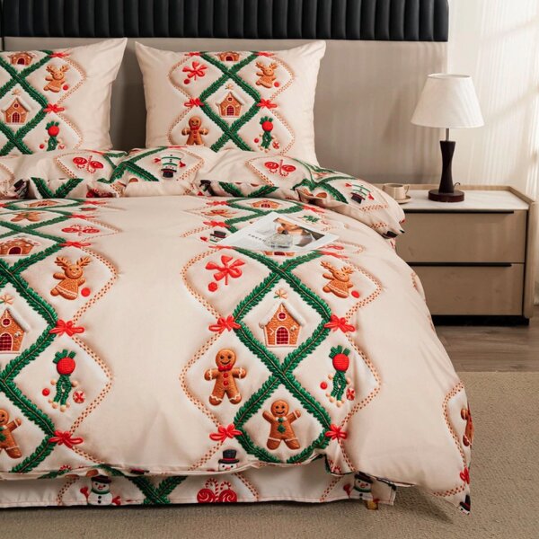 Obliečky z mikrovlákna GINGERHOLLY krémové Rozmer obliečky: 70 x 80 cm | 140 x 200 cm