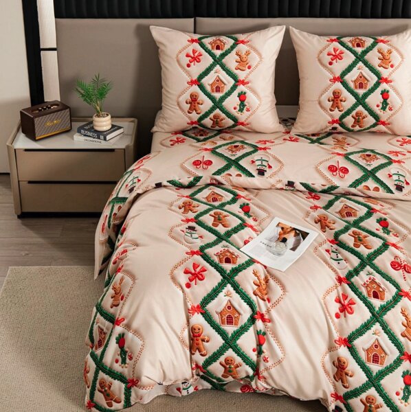 Obliečky z mikrovlákna GINGERHOLLY krémové Rozmer obliečky: 70 x 80 cm | 140 x 200 cm