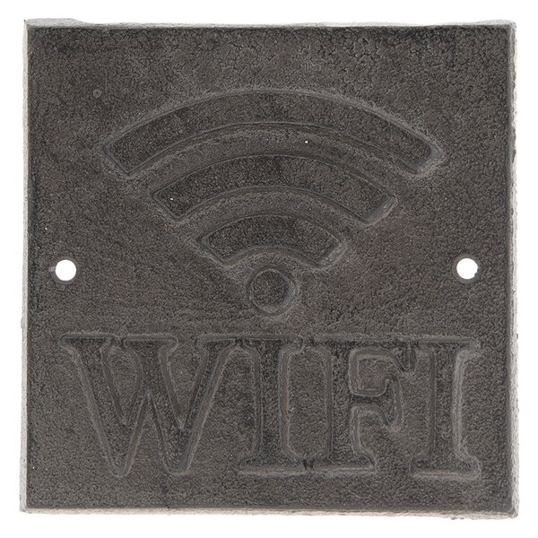 Clayre & Eef Ceduľka WiFi - 8*8*0.5 cm