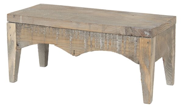 Dekoračné drevená retro stolička - 35 * 15 * 16 cm