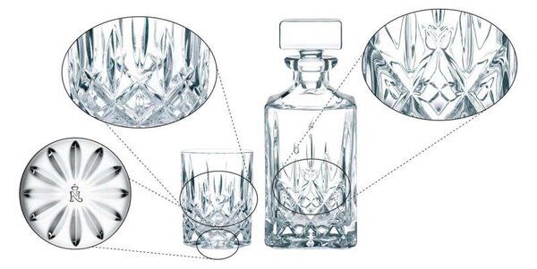 Nachtmann whisky set Noblesse (1+2)