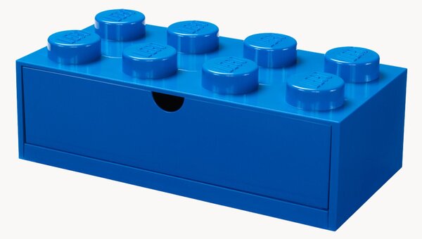 Úložná zásuvka LEGO s 8 gombíkmi Brick