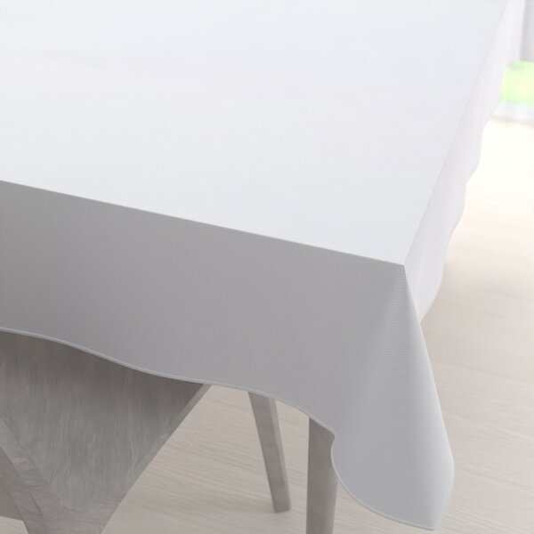 Biante Teflónový obdĺžnikový obrus TF-068 Biely bez vzoru 50x100 cm