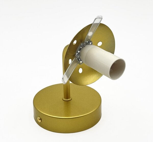 Brilagi - Nástenná lampa MALIVA 1xE14/15W/230V zlatá/biela