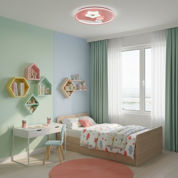 Brilagi - stmievateľné LED detské stropné svietidlo BUNNY LED/83W/230V 3000-6000K +DO