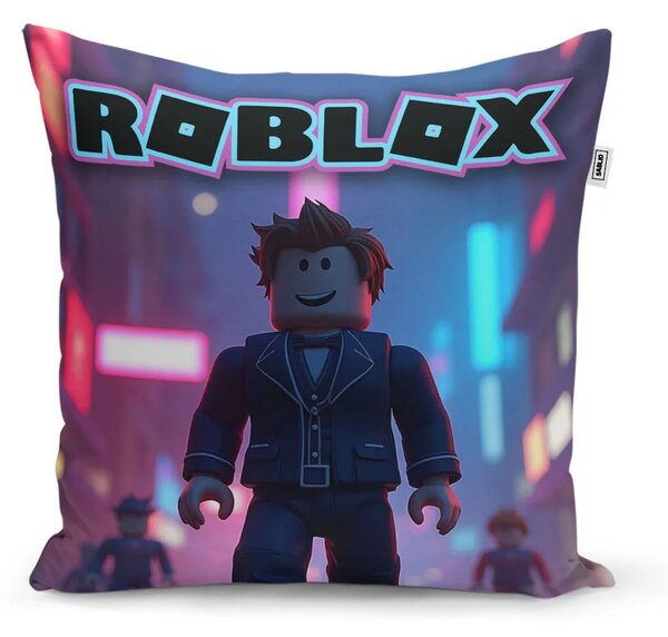 Sablio Vankúš ROBLOX Neónové mesto - 50x50 cm