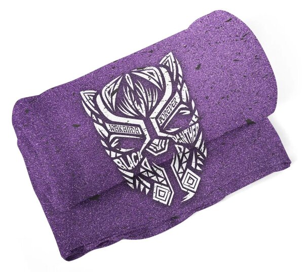 Sablio Deka BLACK PANTHER wakanda forever Biely - 150x120 cm