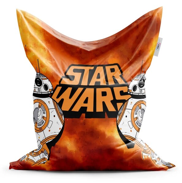 Sablio Sedací vak Star Wars Ohnivé pozadie - 150x100 cm