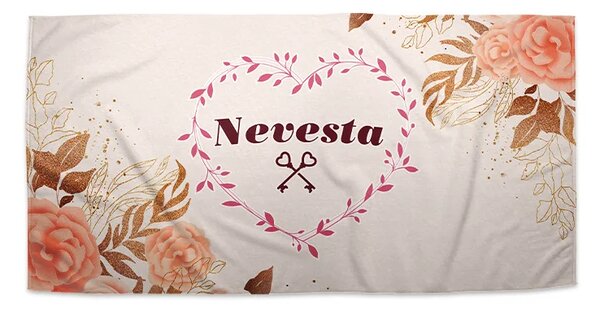 Sablio Uterák Nevesta srdce - 30x50 cm