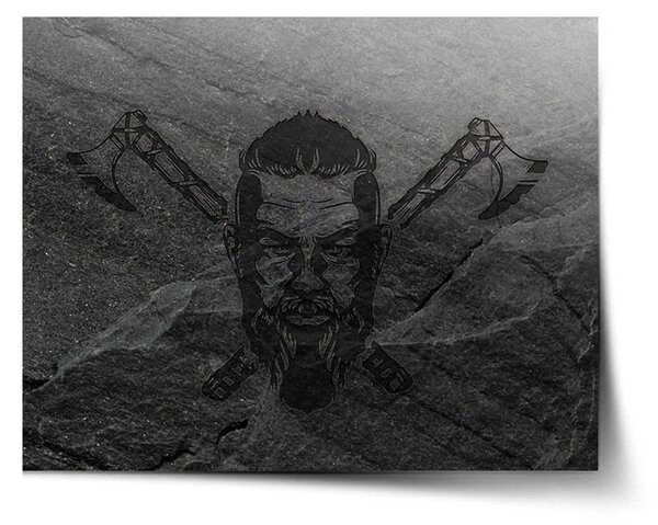 Sablio Plagát Vikingové Stone - 60x40 cm
