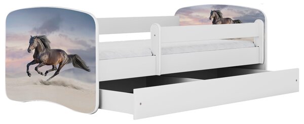 POSTEĽ PRE DETI A MLÁDEŽ 80/160 cm, biela MID.YOU - Detské izby, Online Only