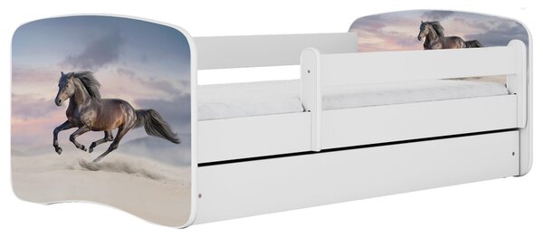 POSTEĽ PRE DETI A MLÁDEŽ 80/160 cm, biela MID.YOU - Detské izby, Online Only