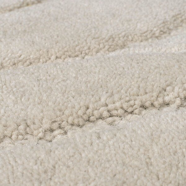VLNENÝ KOBEREC, 160/160 cm prírodná farba Flair Rugs - Online Only bytové doplnky, Online Only