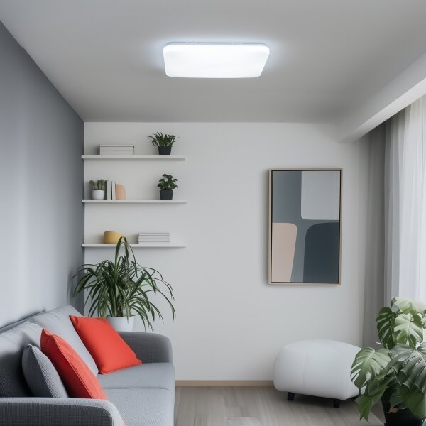 Brilagi - SMART LED stmievateľné stropné svietidlo LED/36W/230V 53x53 cm Wi-Fi Tuya + diaľkový ovládač