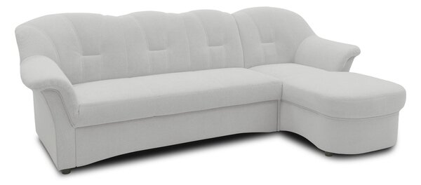 ROHOVÁ SEDAČKA, textil, strieborná MID.YOU - Sedačky, Online Only