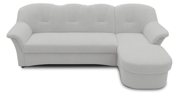 ROHOVÁ SEDAČKA, textil, strieborná MID.YOU - Sedačky, Online Only