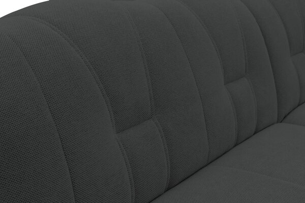 ROHOVÁ SEDAČKA, textil, tmavosivá MID.YOU - Sedačky, Online Only