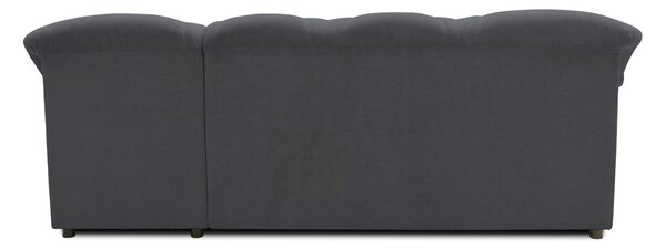 ROZKLADACIA ROHOVÁ SEDAČKA, textil, tmavosivá MID.YOU - Online Only obývacie izby, Online Only