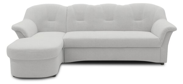 ROHOVÁ SEDAČKA, textil, strieborná MID.YOU - Sedačky, Online Only