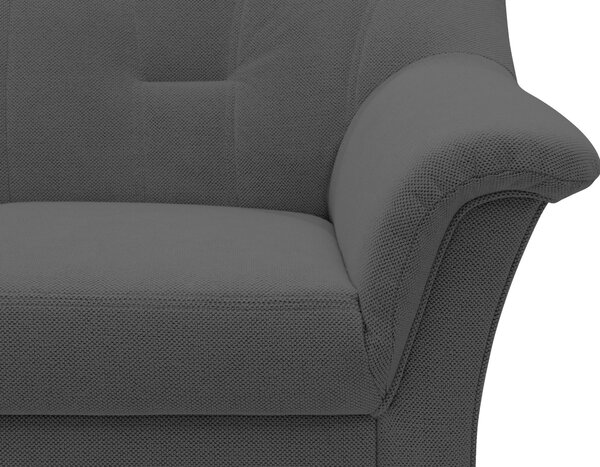 ROHOVÁ SEDAČKA, textil, tmavosivá MID.YOU - Sedačky, Online Only