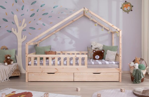 DOMČEKOVÁ POSTEĽ, 100/200 cm prírodná farba Livetastic - Detské izby, Online Only