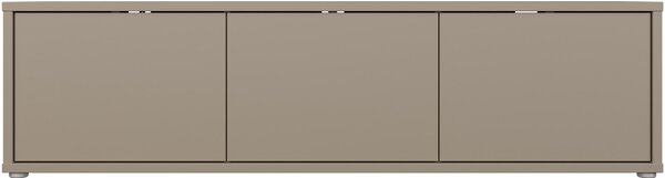NÍZKA KOMODA, taupe, 154,2/42,5/34,9 cm Carryhome - TV nábytok, Online Only