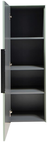 STREDNE VYSOKÁ SKRINKA, zelená, 38/115/30 cm home24 - Kúpeľňové skrinky, Online Only