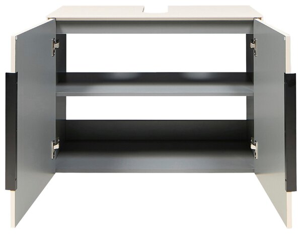 SKRINKA POD UMÝVADLO, kašmírová, kašmírová, 80/60/33 cm home24 - Kúpeľňové skrinky, Online Only