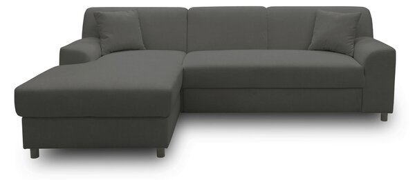 ROHOVÁ SEDAČKA, textil, tmavosivá MID.YOU - Sedačky, Online Only